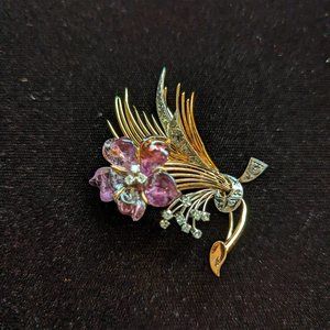 Vintage Flower Brooch